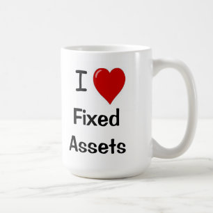 Taza De Café Me encanta la cotización contable de activos fijos