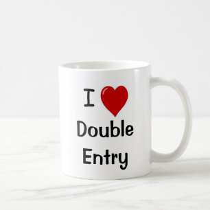 Taza De Café Me encanta la doble entrada - grosero 'n' barato