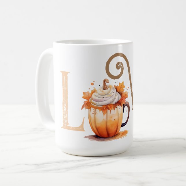 Taza De Café Me encanta la especia de calabaza (Anverso izquierdo)
