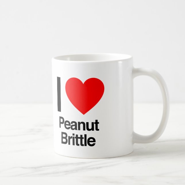 Taza De Café me encanta la fragilidad de maní (Derecha)