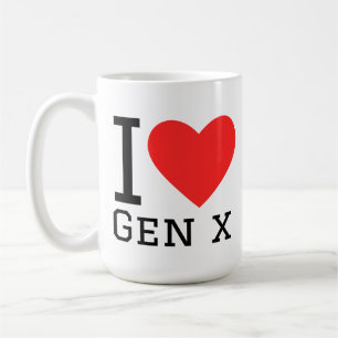 Taza De Café Me encanta la generación x