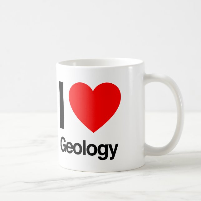 Taza De Café me encanta la geología (Derecha)