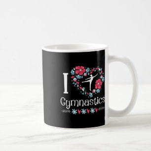 Taza De Café Me encanta la gimnasia - Gimnasta Acrobática Tumbl