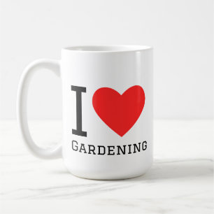 Taza De Café Me encanta la jardinería