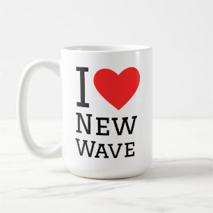 Taza De Café Me encanta la nueva ola