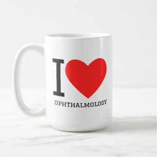 Taza De Café Me encanta la oftalmología 