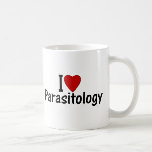 Taza De Café Me encanta la parasitología