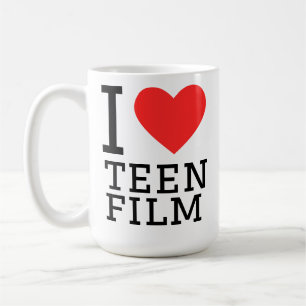 Taza De Café Me encanta la película adolescente