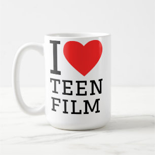Taza De Café Me encanta la película adolescente