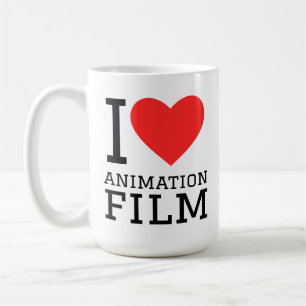 Taza De Café Me encanta la película de animación 