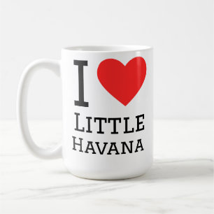 Taza De Café Me encanta la pequeña Habana 