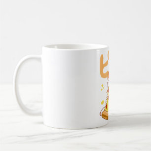 Taza De Café Me encanta la pizza