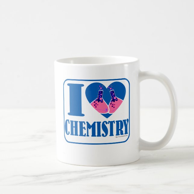 Taza De Café Me encanta la química (Derecha)