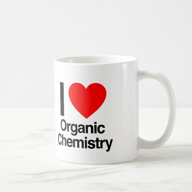 Taza De Café me encanta la química orgánica (Derecha)