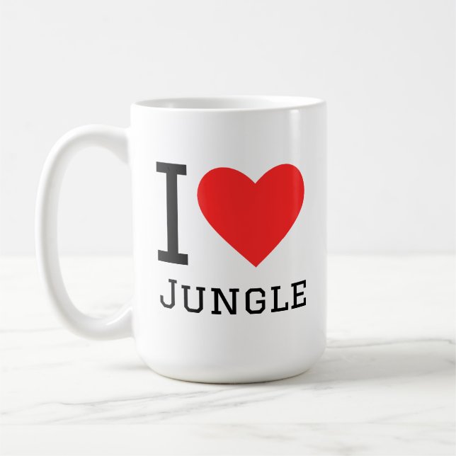 Taza De Café Me encanta la selva (Izquierda)