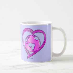 Taza De Café ME ENCANTA LA Serie EARTH (Rosa)