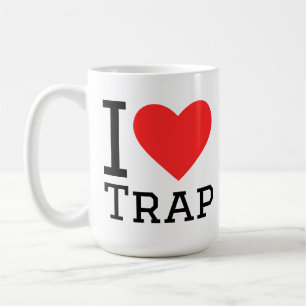 Taza De Café Me encanta la trampa
