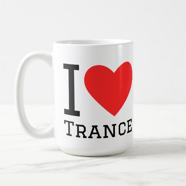 Taza De Café Me encanta la trance (Izquierda)
