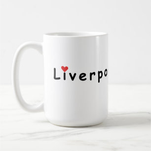 Taza De Café Me encanta Liverpool