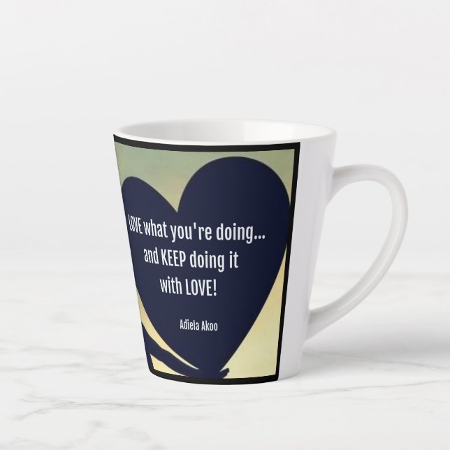 Taza de café "Me encanta lo que estás haciendo" -  (Derecha)