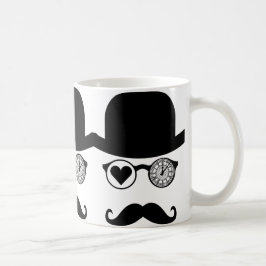 TAZA DE CAFÉ ME ENCANTA LONDON MUSTACHE