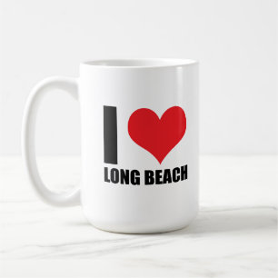Taza De Café Me encanta Long Beach