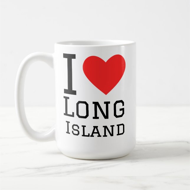 Taza De Café Me encanta Long Island (Izquierda)