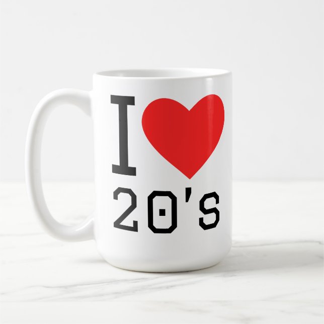 Taza De Café Me encanta los 20s (Izquierda)
