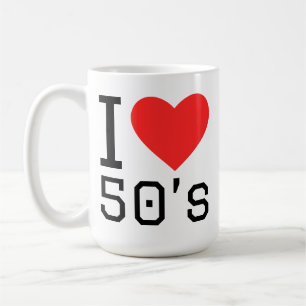 Taza De Café Me encanta los 50