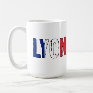 Taza De Café Me encanta Lyon France