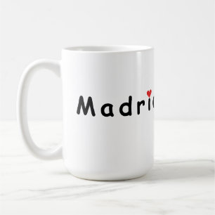 Taza De Café Me encanta Madrid
