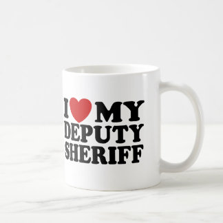 Taza De Café Me Encanta Mi Alguacil Adjunto