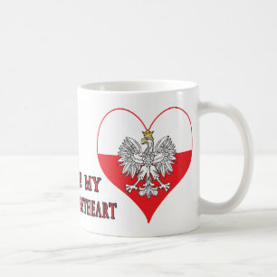Taza De Café Me encanta mi amor polaco