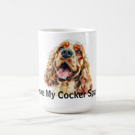 Taza De Café Me encanta mi Cocker Spaniel