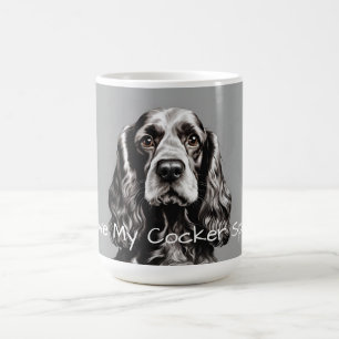 Taza De Café Me encanta mi Cocker Spaniel