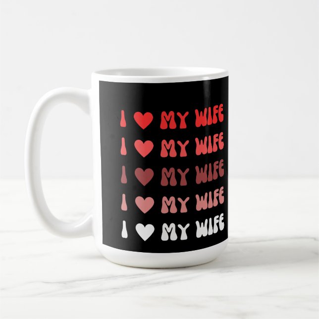 TAZA DE CAFÉ ME ENCANTA MI ESPOSA (Izquierda)