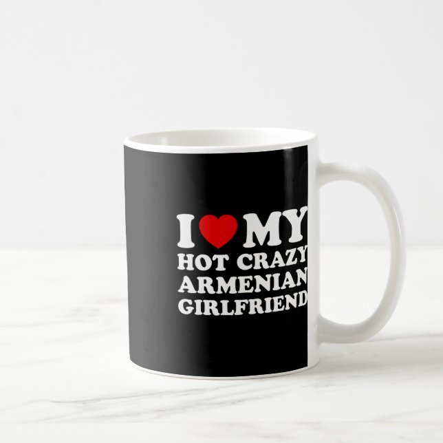 Taza De Café Me Encanta Mi Furiosa Novia Armenia Valentines (Derecha)