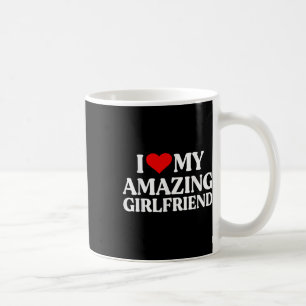 Taza De Café Me Encanta Mi Increíble Novia Que Corazón Mi Giron