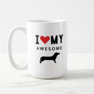 Taza De Café Me encanta mi perro gato increíble