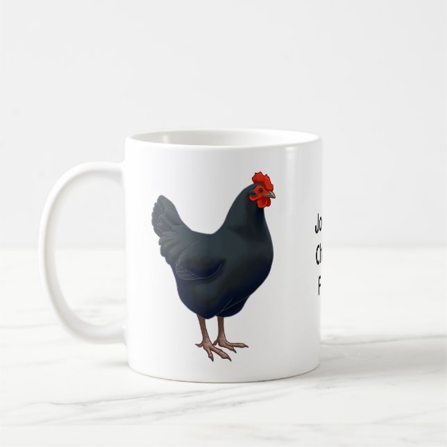 Taza De Café Me encanta mi pollo australiano (Izquierda)