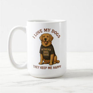Taza De Café Me encanta mi regalo de mamá perruna