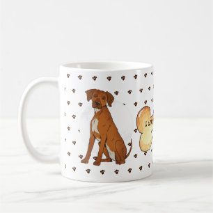 Taza De Café Me encanta mi regreso - Personalizado Rhodesiano M