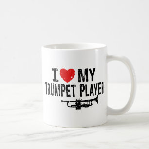 Taza De Café Me encanta mi trompetista