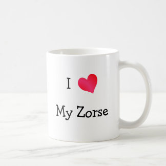 Taza De Café Me encanta mi Zorse