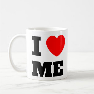 Taza De Café Me encanta Monograma Script inspirador