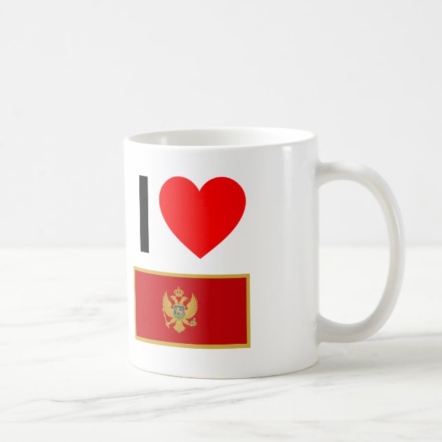 Taza De Café me encanta montenegro (Derecha)