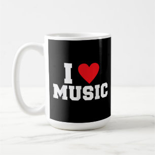 Taza De Café Me encanta Music Lover