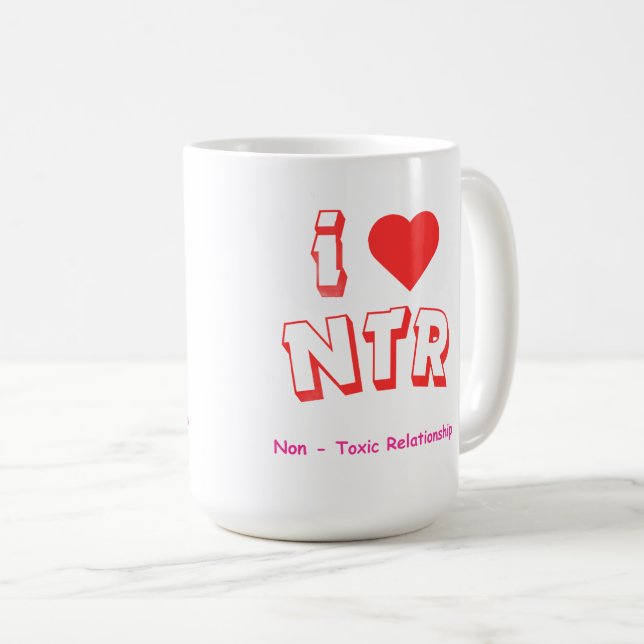 Taza De Café Me encanta NTR (Anverso derecho)