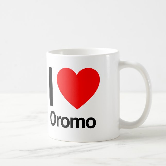 Taza De Café me encanta oromo (Derecha)