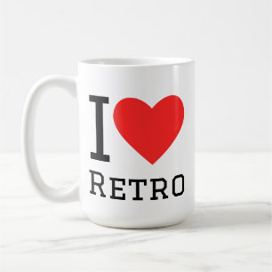 Taza De Café Me encanta retro